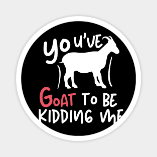 You've goat to be kidding me Magnet